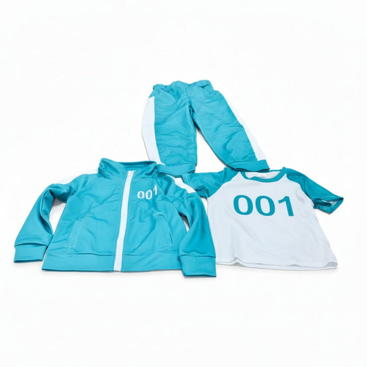 Halloween Costumes Kids Tracksuit Dress Up Outfit Set