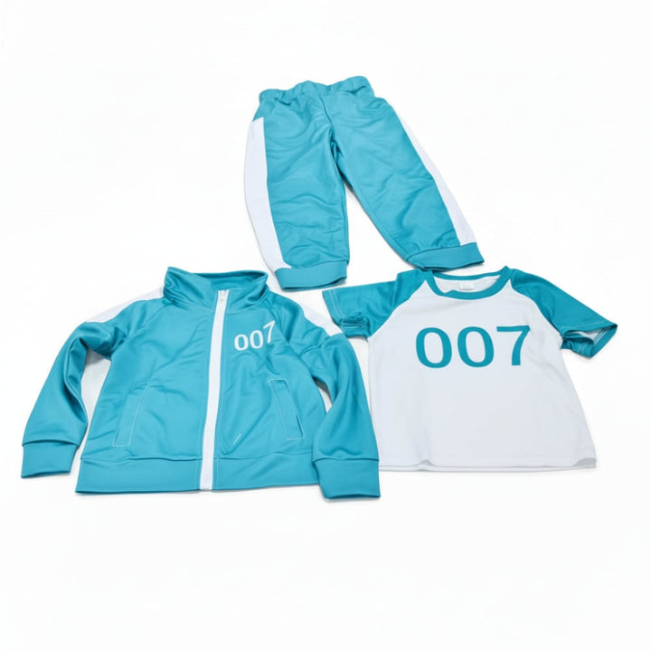 Halloween Costumes Kids Tracksuit Dress Up Outfit Set