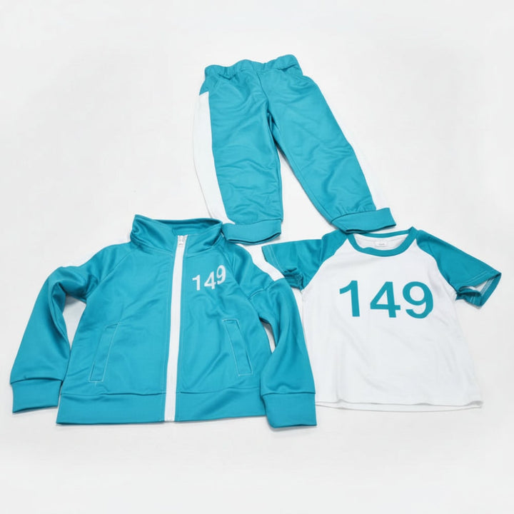 Halloween Costumes Kids Tracksuit Dress Up Outfit Set