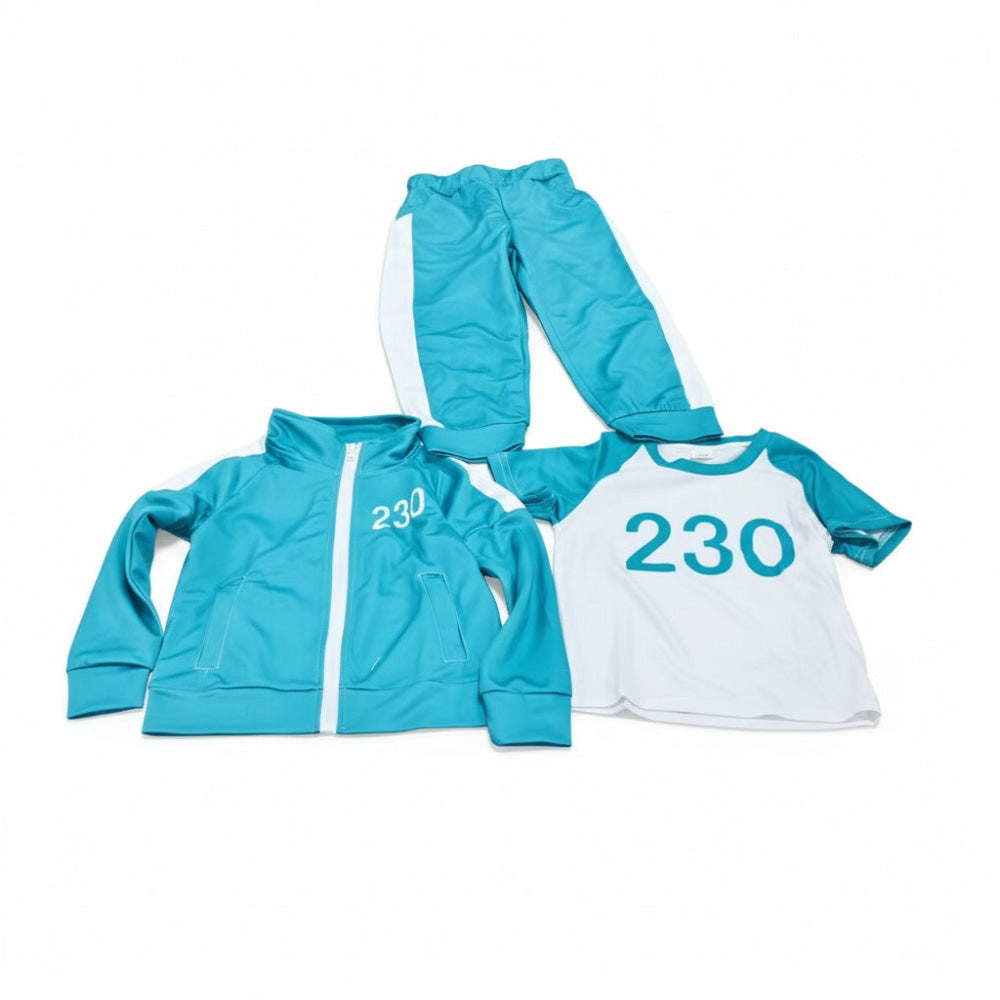 Halloween Costumes Kids Tracksuit Dress Up Outfit Set