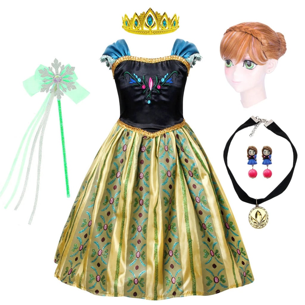 Halloween Costumes Princess Dress Accessories Set