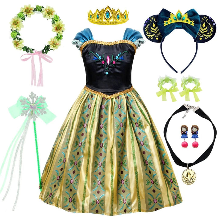 Halloween Costumes Princess Dress Accessories Set