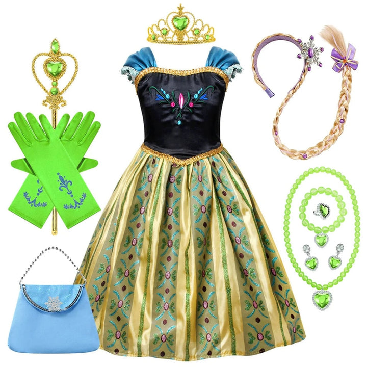 Halloween Costumes Princess Dress Accessories Set