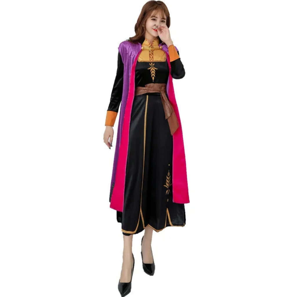 Halloween Costumes Princess Dress Cape Women