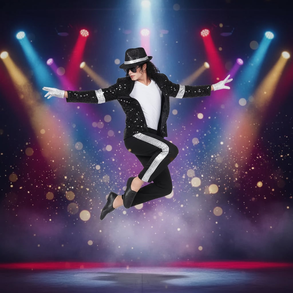 Halloween Costumes Sequin Jacket Set Performance Outfit