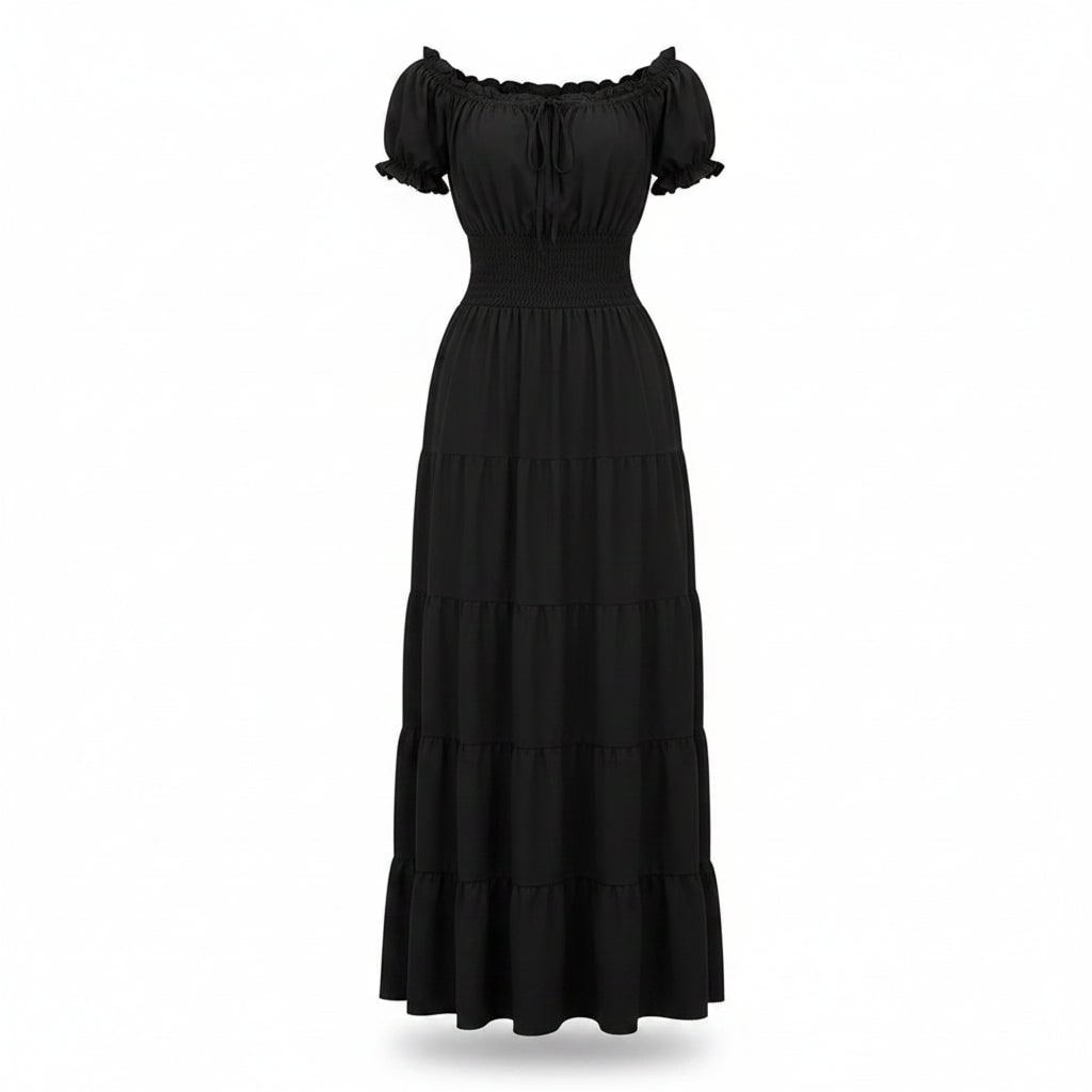 Halloween Costumes Womens Boho Maxi Dress Outfit