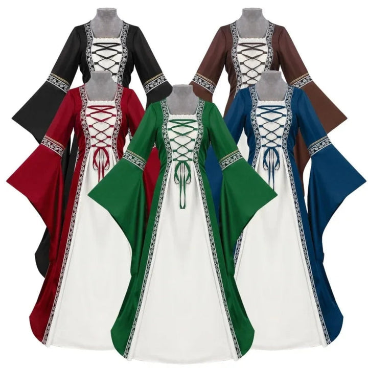 Halloween Costumes Womens Medieval Dress Renaissance Outfit