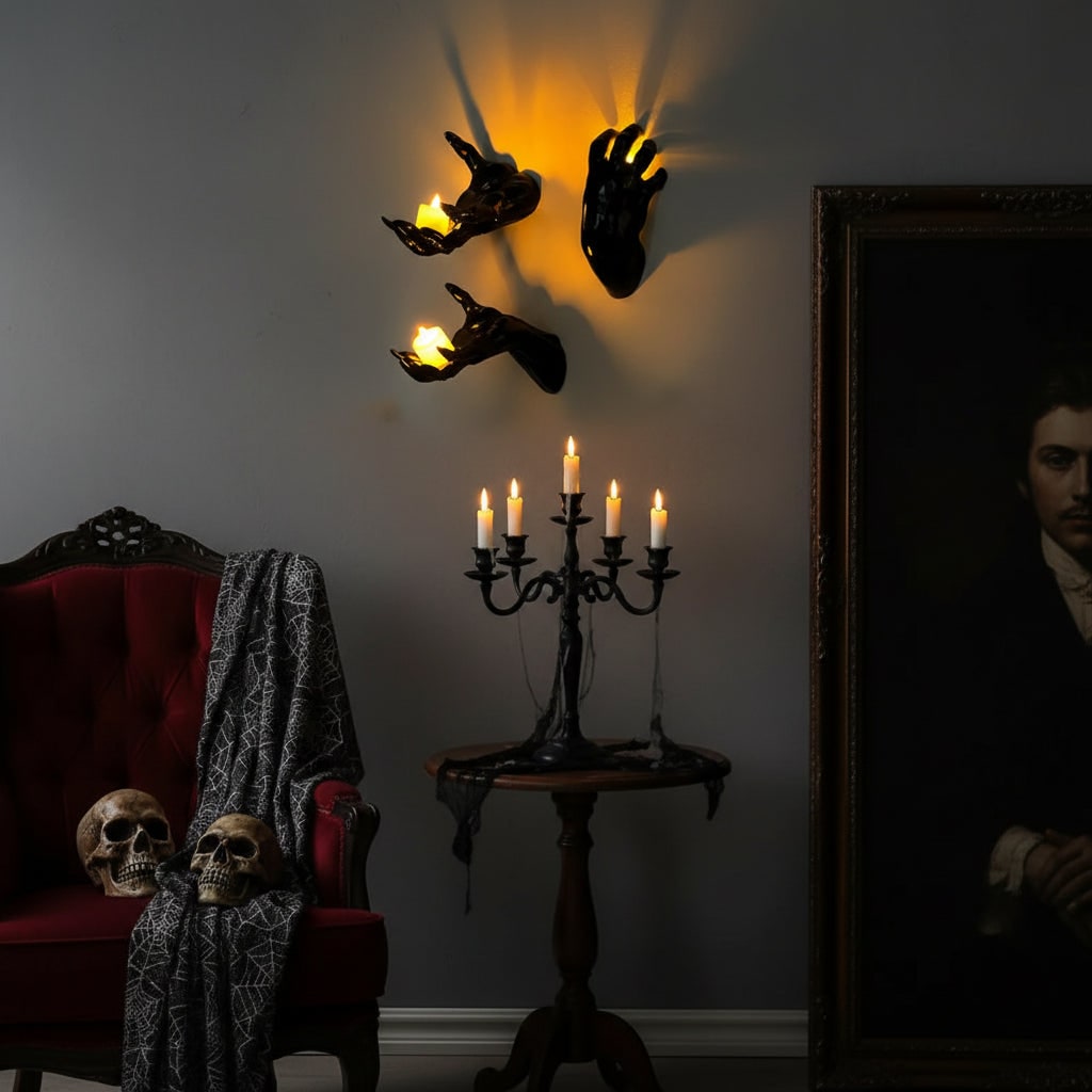 Halloween Decoration 3D Wall Art Gothic Home Decor