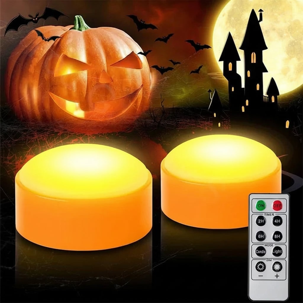 Halloween Decoration Battery Operated Lights Orange Light