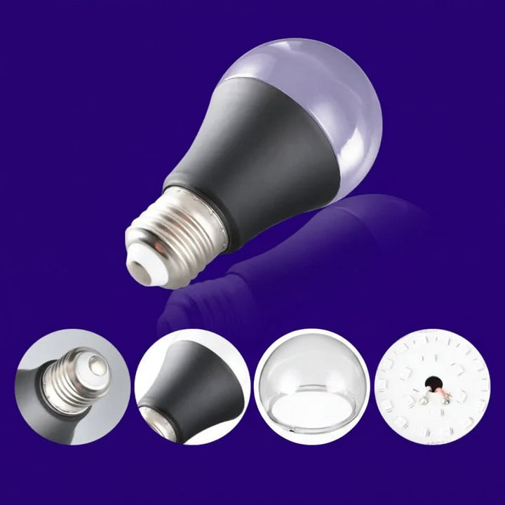 Halloween Decoration Black Light Bulb UV Glow Effect