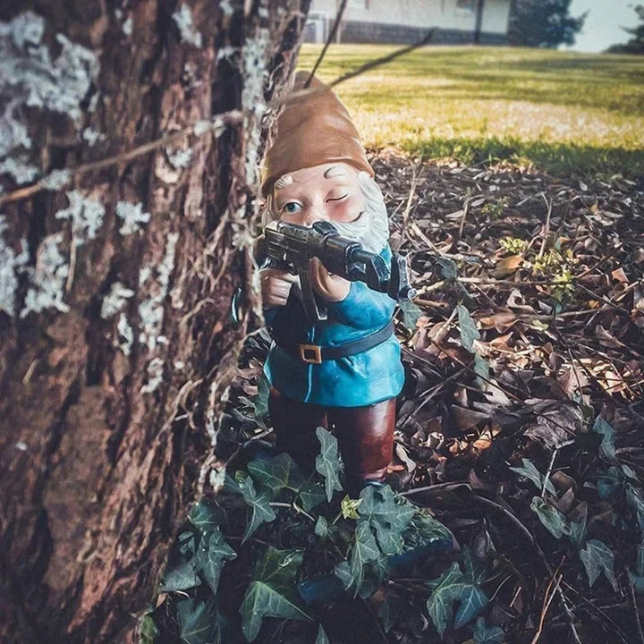 Halloween Decoration Garden Gnome Unique Outdoor Accent