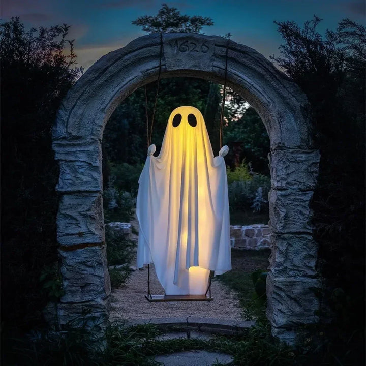 Halloween Decoration Ghost Flying Remote Controlled Swing