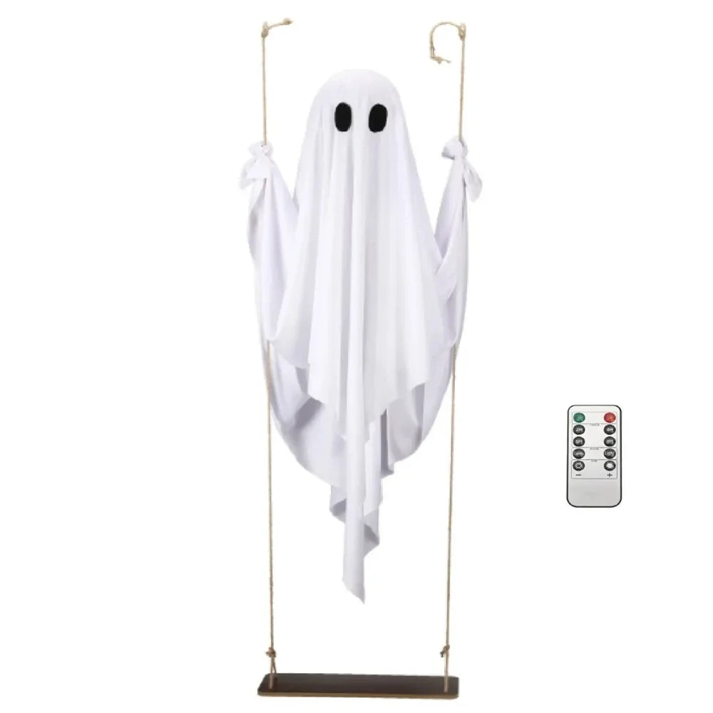 Halloween Decoration Ghost Flying Remote Controlled Swing