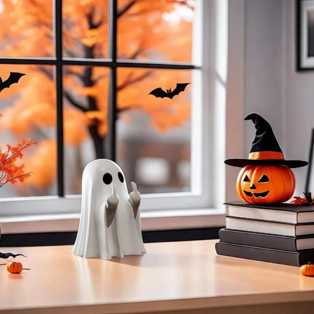 Halloween Decoration Ghost Statue Home Accent Table Decoration