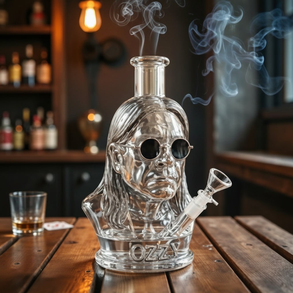 Halloween Decoration Glass Bong Unique Party Centerpiece