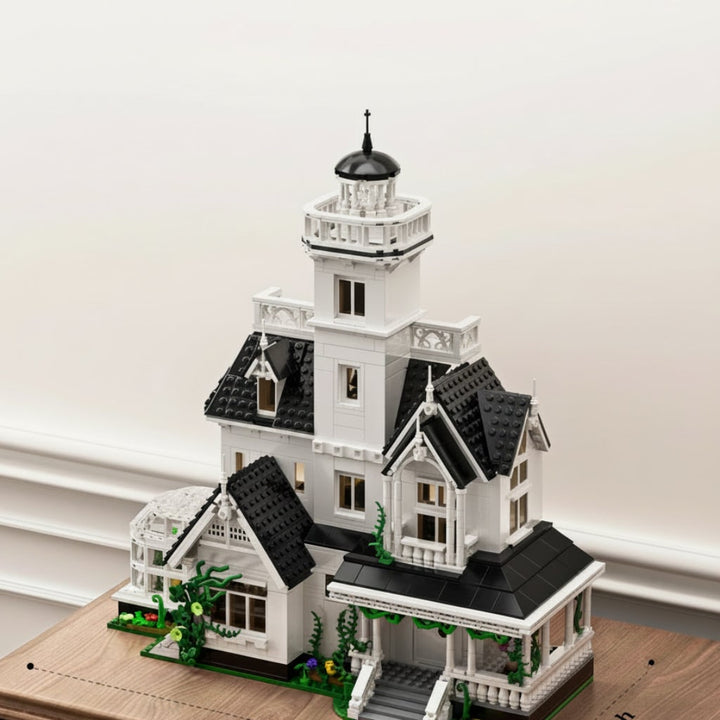Halloween Toy Haunted House Brick Building Set Model