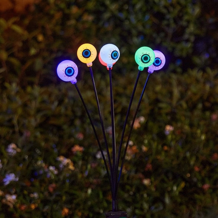 Halloween Decoration LED Lights Solar Powered Garden Orbs