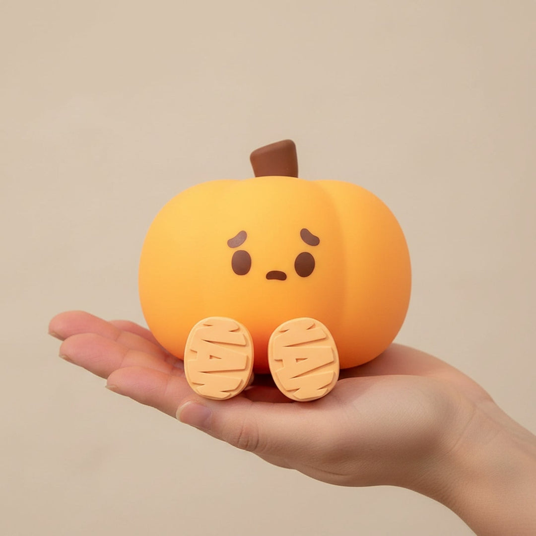 Halloween Decoration LED Night Light Rechargeable Pumpkin