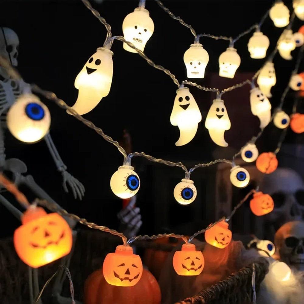 Halloween Decoration LED String Lights Hanging Decor