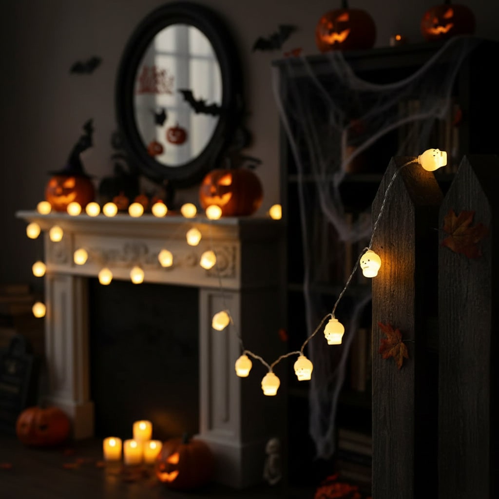 Halloween Decoration LED String Lights Hanging Decor