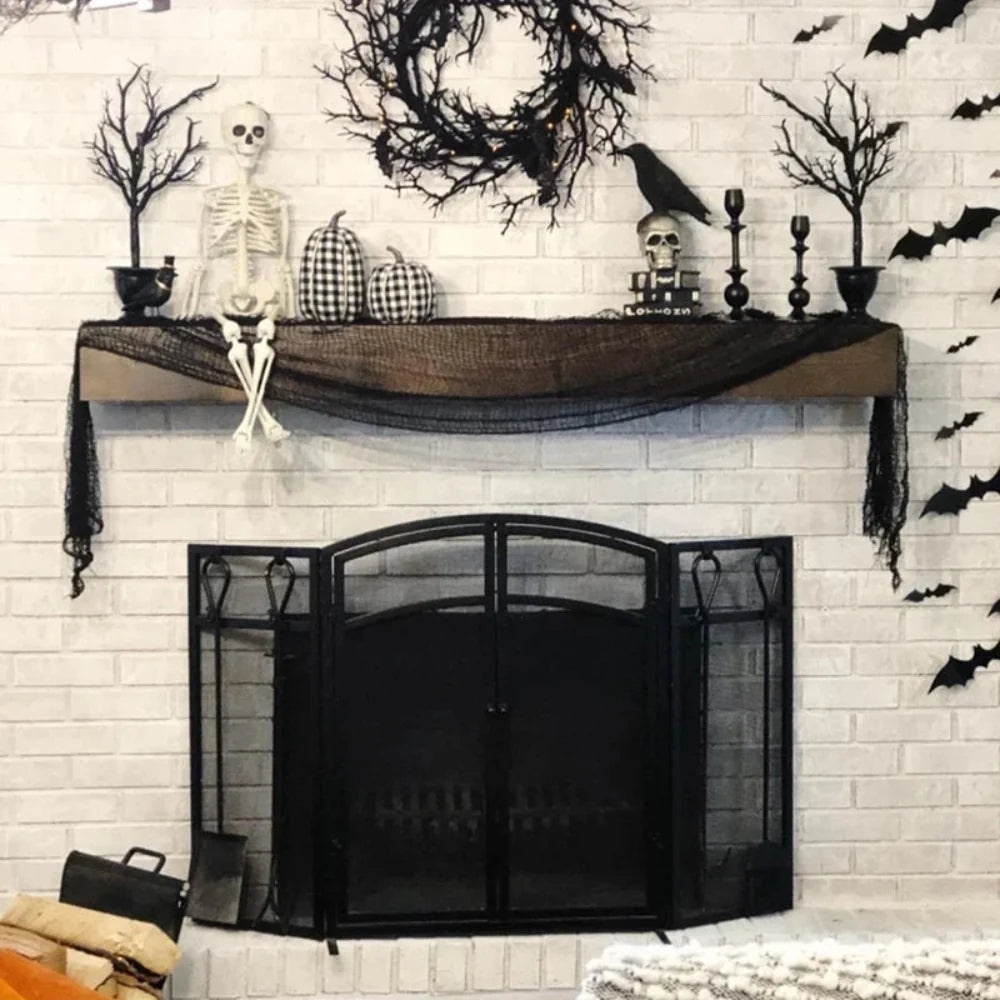 Halloween Decoration Netting Spooky Spider Web