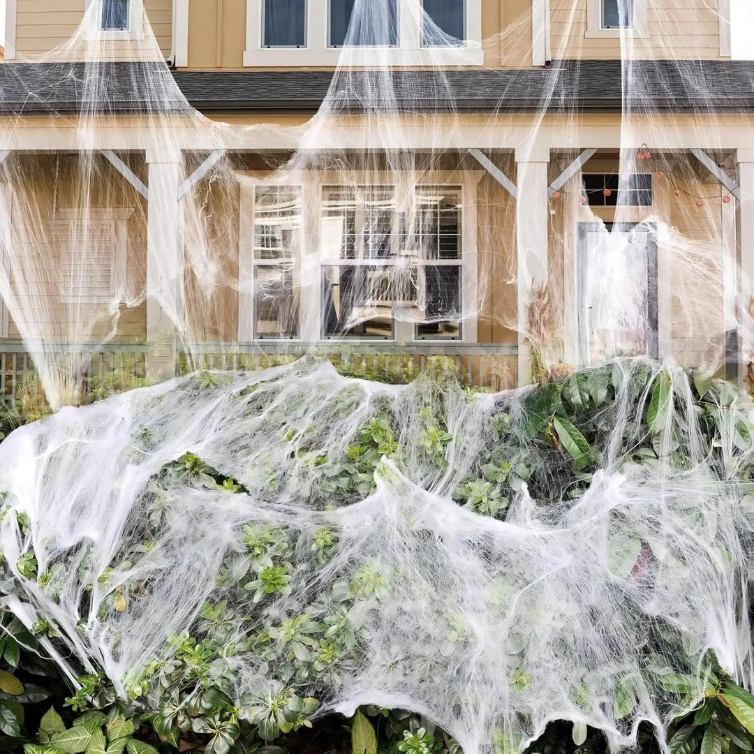 Halloween Decoration Outdoor Halloween Party Decor Spider Webs