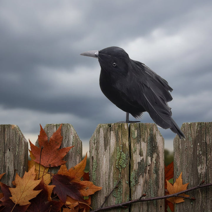 Halloween Decoration Realistic Artificial Crows