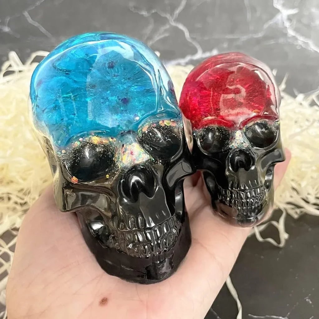 Halloween Decoration Skull Silicone Mold Fun Crafting Tool