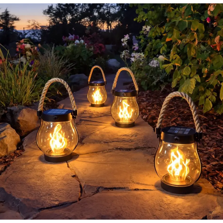 Halloween Decoration Solar Powered Outdoor Lantern