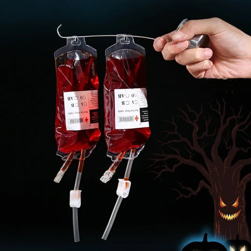 Halloween Decoration Vampire Blood Bag Party Supplies