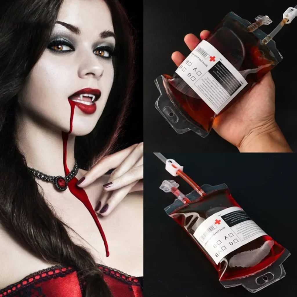 Halloween Decoration Vampire Blood Bag Party Supplies