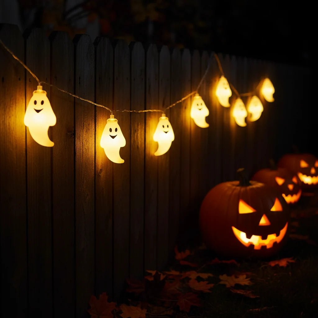 Halloween Decorations LED Soft Lights Ghost Design