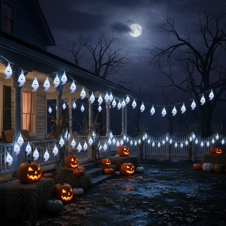 Halloween Decorations LED Soft Lights Ghost Design