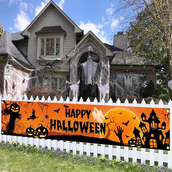 Halloween Decorations Outdoor Halloween Banner Yard Sign