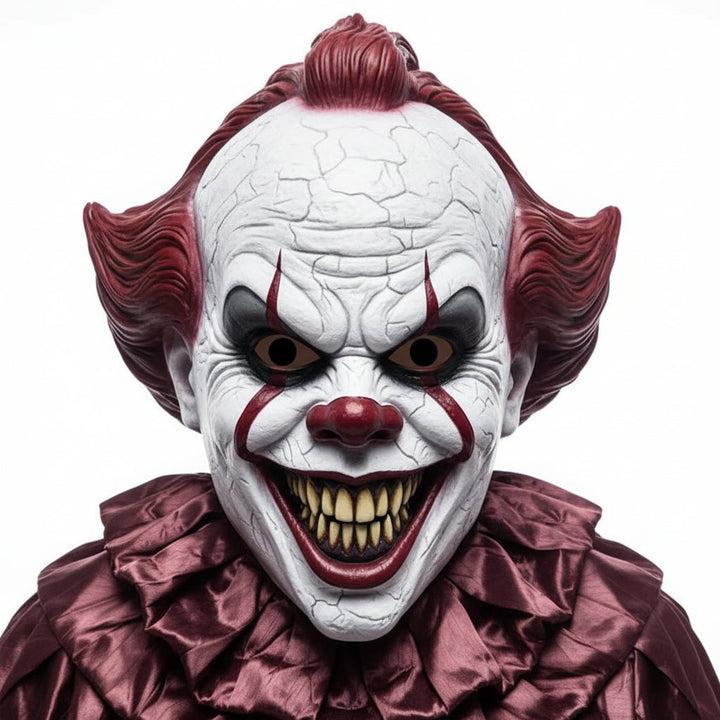 Halloween Mask Horror Clown Costume Adults