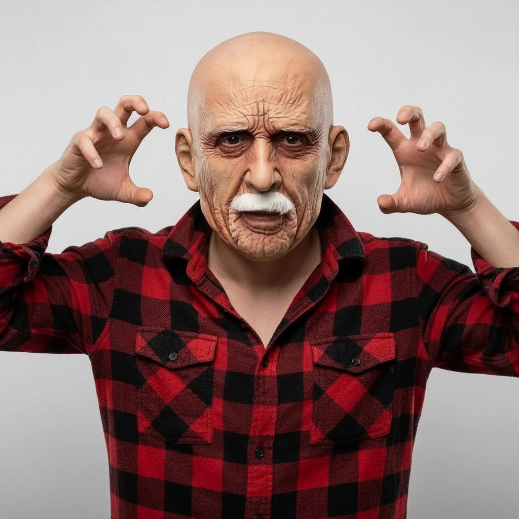 Halloween Mask Old Face Design Men