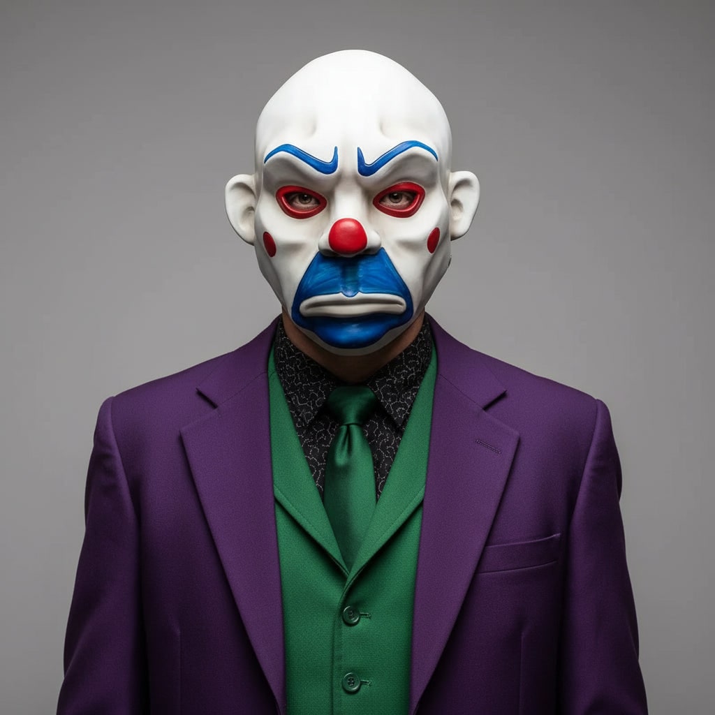 Halloween Mask Scary Clown Creepy Costume Full-Face Mask