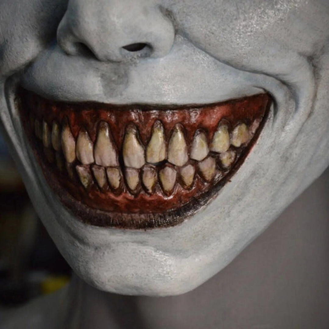 Halloween Mask Scary Demon Hooded Festival Cosplay Evil Mask