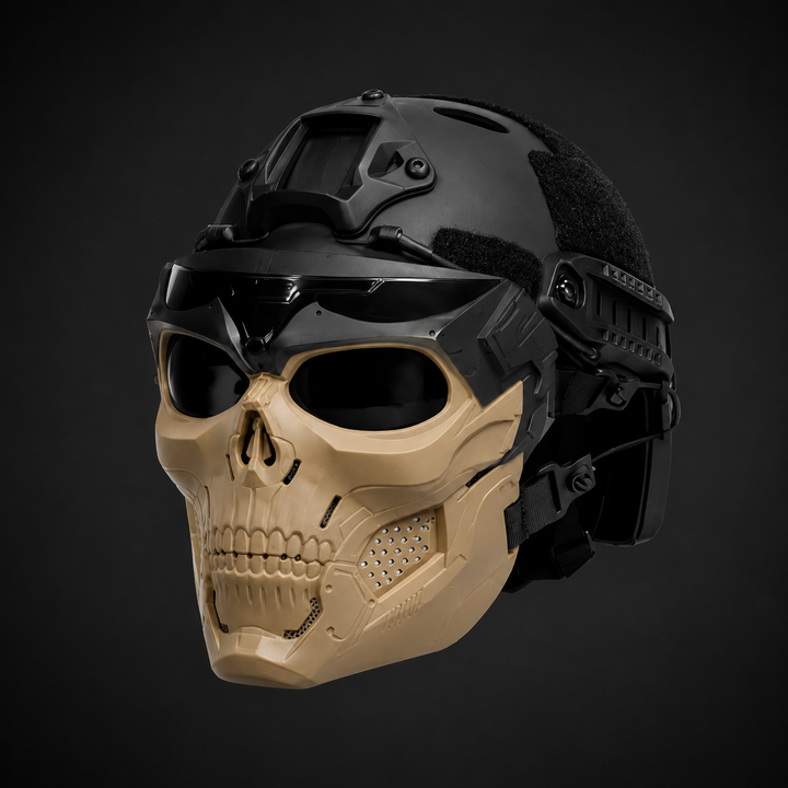 Halloween Mask Skull Tactical Helmet Outdoor Gear