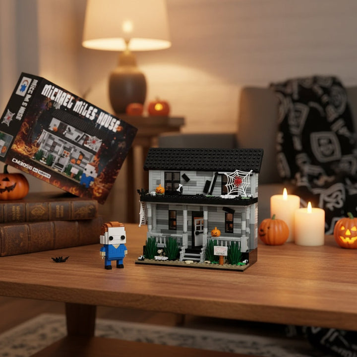 Halloween Toys Ghost House Building Kit Creative Playset