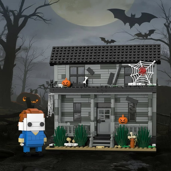 Halloween Toys Ghost House Building Kit Creative Playset