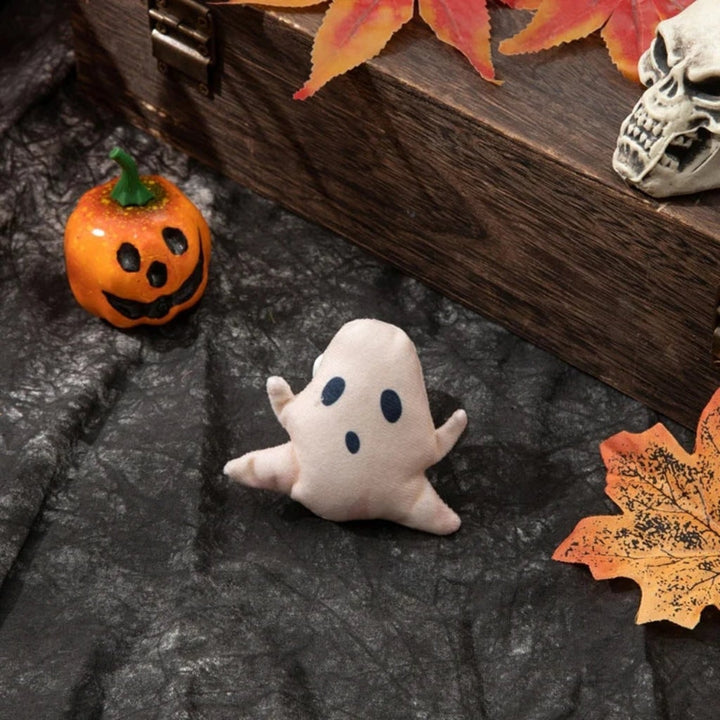 Halloween Toys Interactive Plush Cat Toy Fun Ghost Design