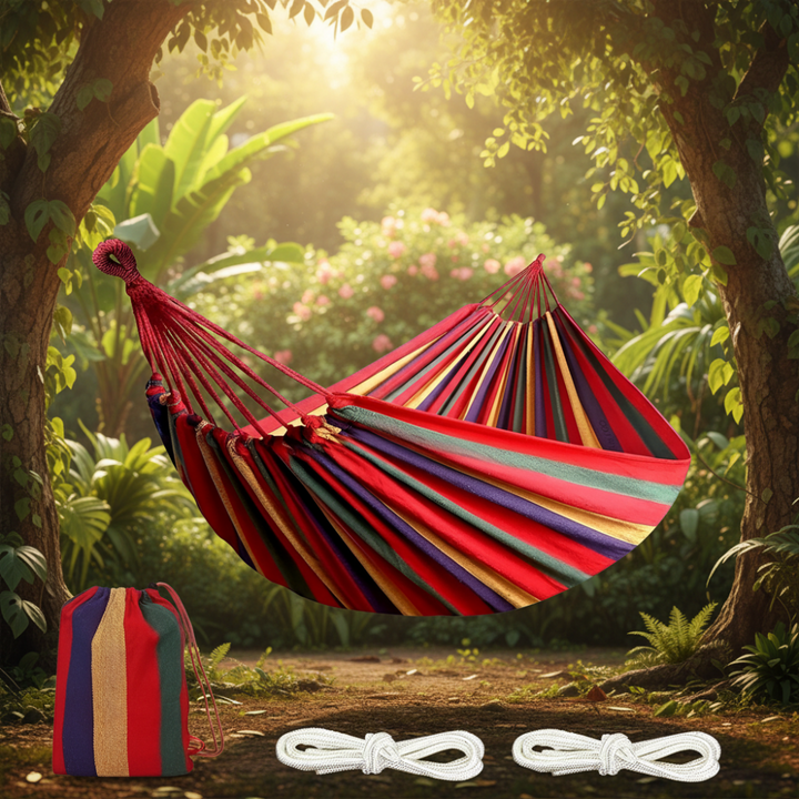 Hammock for Camping Outdoor Portable Straps