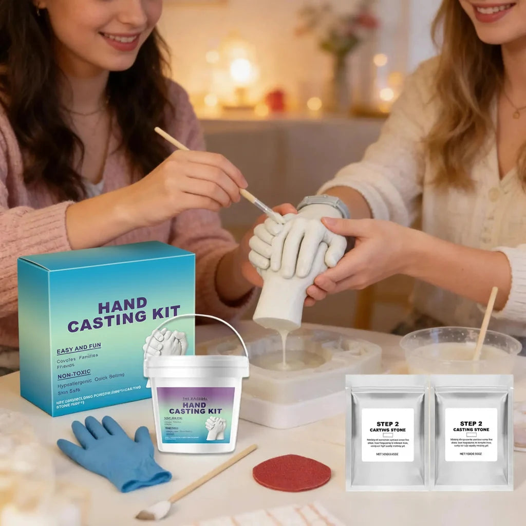Mothers Day Hand Casting Kit Family Keepsake Mold Gift