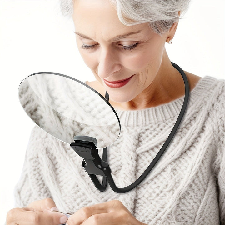 Hands Free Magnifying Glass Adjustable Neck Reading Crafts
