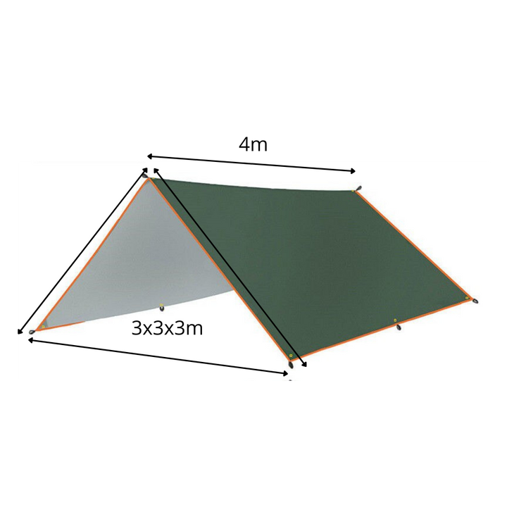 Heavy Duty Tarp Waterproof Camping Grommet Reinforced