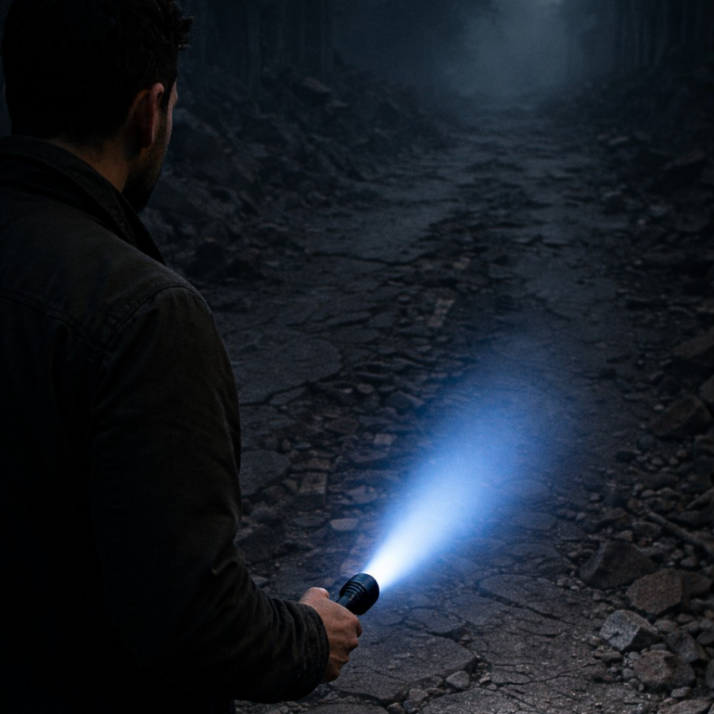 High Power Flashlight Tactical Torch Waterproof Design
