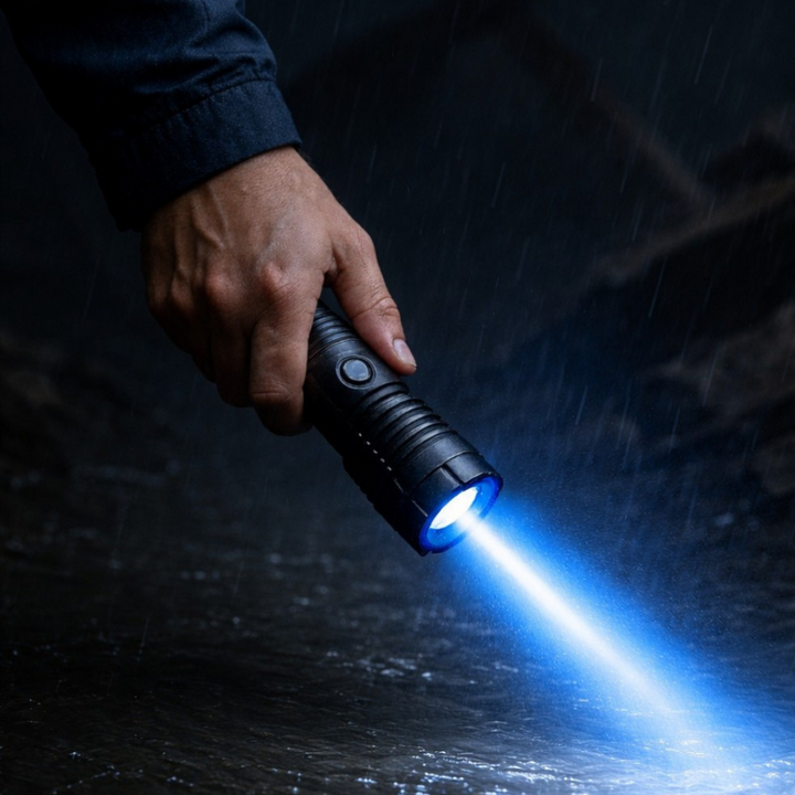 High Power Flashlight Tactical Torch Waterproof Design