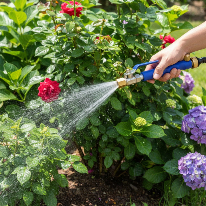 Hose Pressure Sprayer Nozzle Attachment Garden Spray