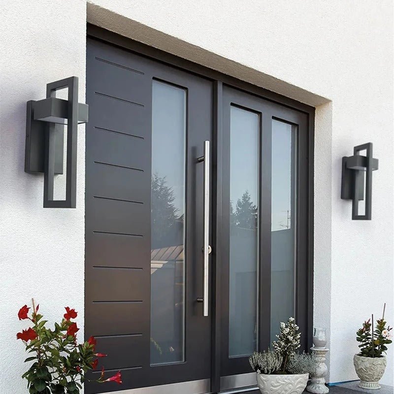 Modern Outdoor Wall Light | Scandinavian Aluminium LED Wall Lamp